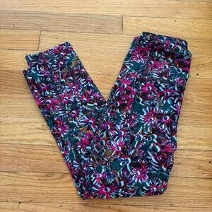 Lululemon Floral Print Crops Size 2